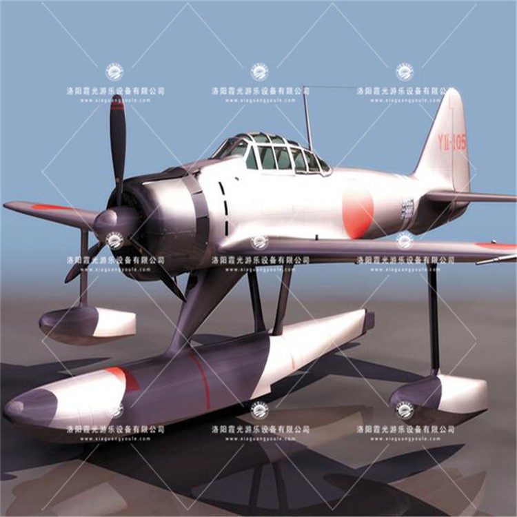 青河3D模型飞机气模